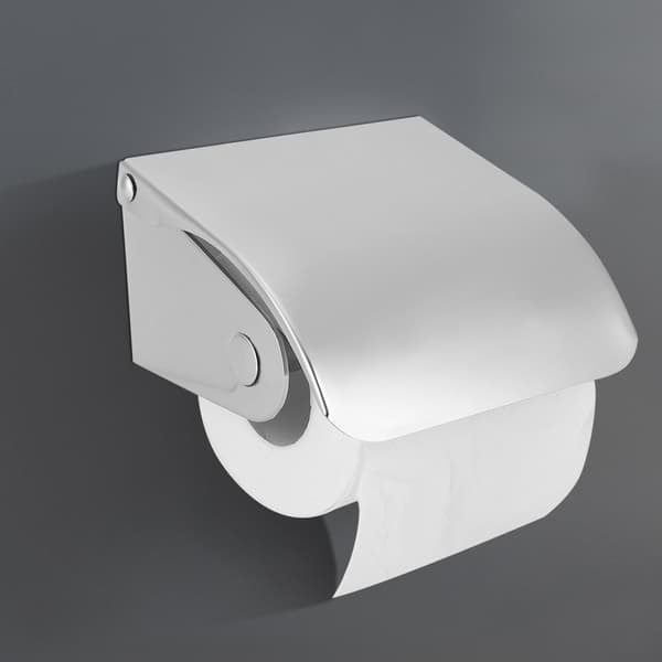 Vægmonteret toiletpapirholder i rustfrit stål til badeværelset