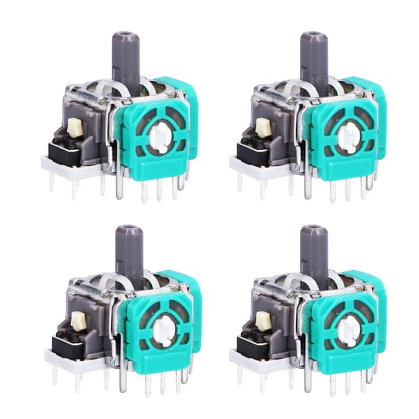 4-pak analog joystick-reparationssæt, holdbare controller-thumbstick-reservedele til Xbox One