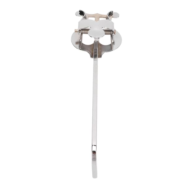 Saxofon Noder Stativ Clips Kompakt Stilfuld Metal Noder Stativ Sideholder Sølv 1 Pakke til Noder Opskrifter Foredrag