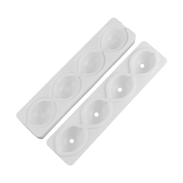 4-hulrum citronformede kageforme silikone mousse kageforme muffin bageform