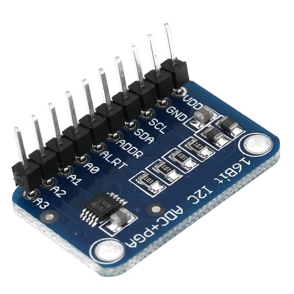 1 stk. 16-bit I2C ADC udviklingskort analog til digital konverteringsmodul