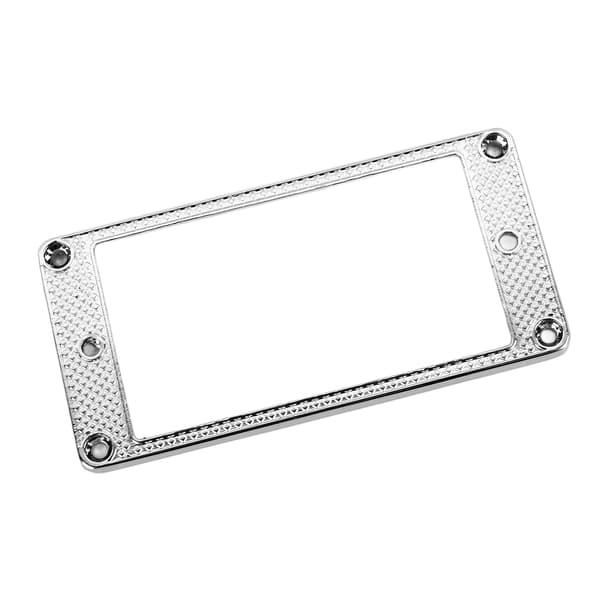 Silver Zinklegering Konturerad Gitarr Pickup Ram för Les Paul Elgitarr, Pro Monteringslist, 1-pack