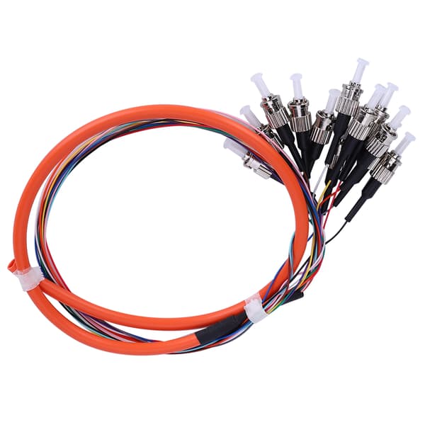 Fiber Pigtail Kabel 12 Kerner Multimode St UPC MM-0.9 til Netværkskommunikationssystem
