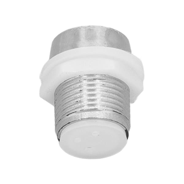 100 STK LED-holder 0,3 tommer plast forkromet stabil lysdiode fatning base til DIY-indikator