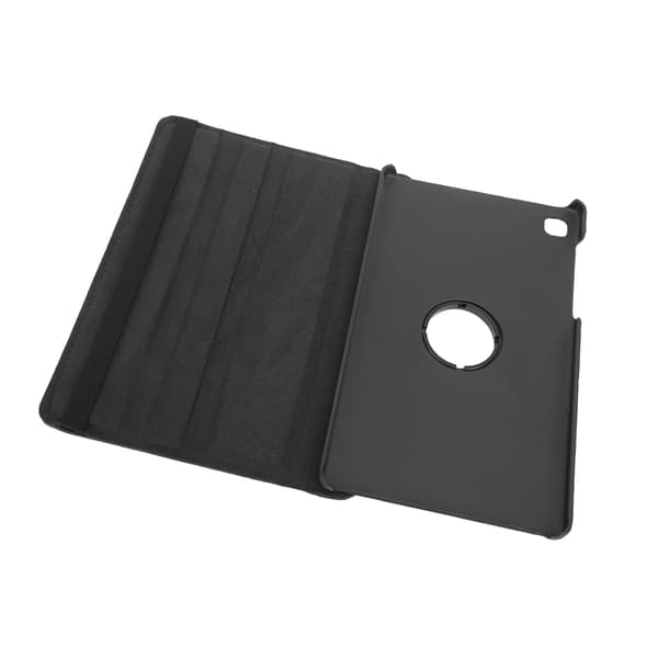 Roterbart tablet-etui, kunstlædercover til Galaxy Tab A7 Lite T220 T225 8.7\", sort