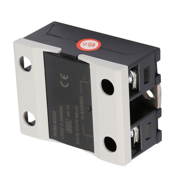 BRM-80DD DC Control Communication SSR Solid State Relæ 3-32V 80A