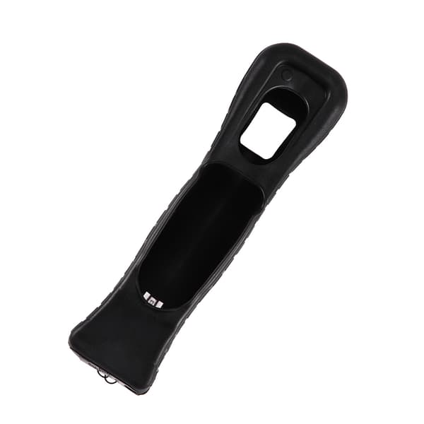 MotionPlus Sensoradapter Silikonskal för Wii Remote Controller, Svart Skyddsfodral
