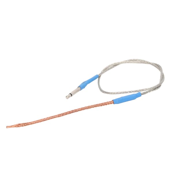 Silverblå metallgitarr Piezo Elektrisk Pickup Stick Transducer Rod 2,5 mm Utgångsjack för Akustisk Klassisk 1-pack