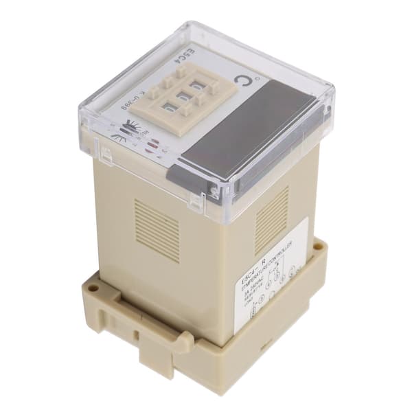 E5C4-R Digital Temperaturregulator Termostat med K-typ termoelementprob