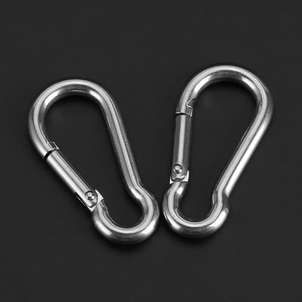 8 stk/sæt sølv rustfrit stål solsejl hardware kit installationstilbehør