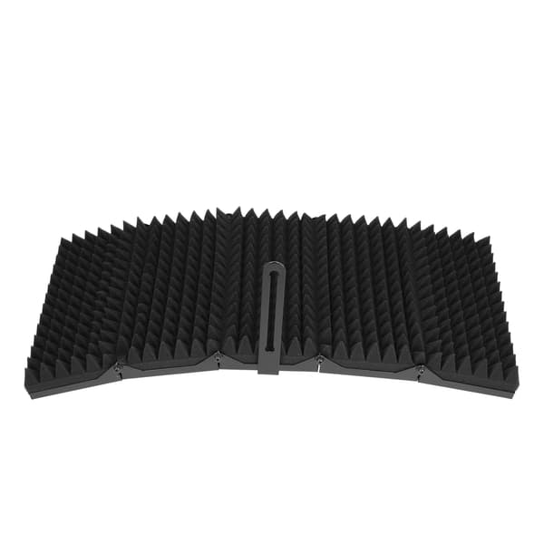 Pro Mic Isoleringsskydd 5-Panel Pop Skärm Akustiskt Skum