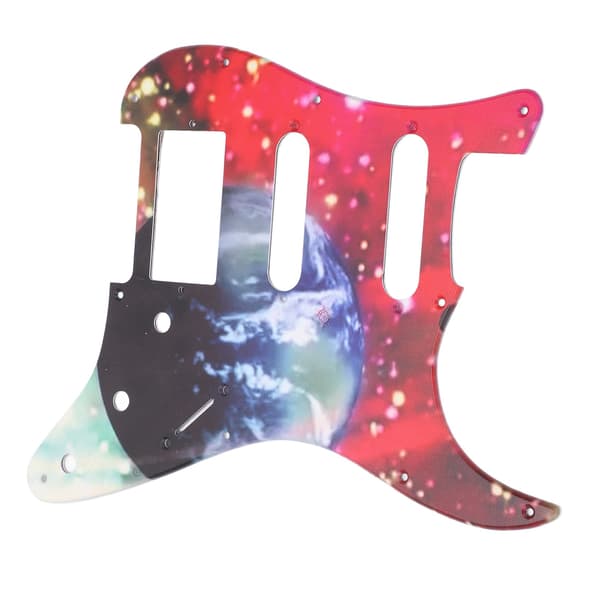 Elgitarr Plektrumskydd PVC Scratchplate Frontpanel Skydd Gitarrtillbehör