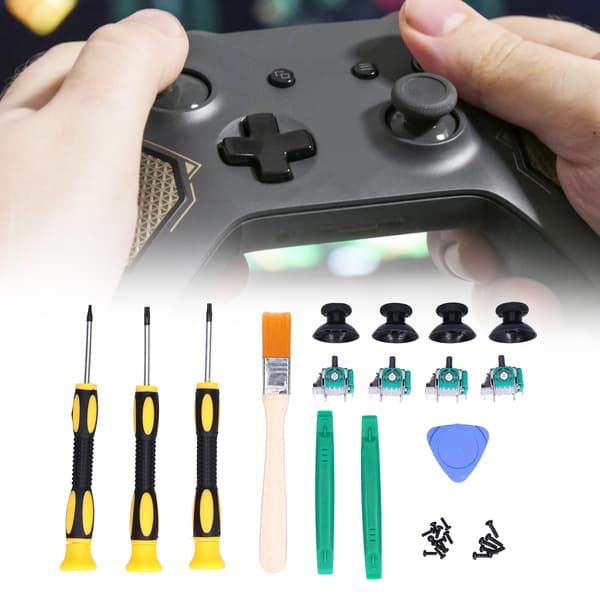 4-pak analog joystick-reparationssæt, holdbare controller-thumbstick-reservedele til Xbox One