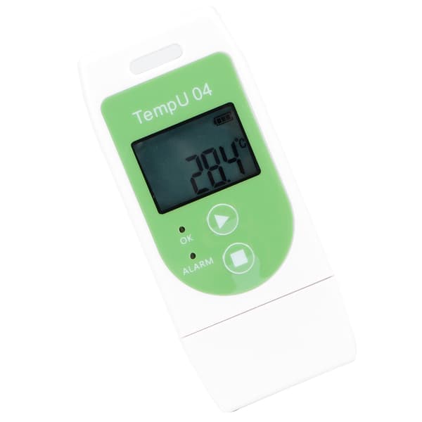 Temperaturmåler USB Temp Datalogger med PDF SCF-rapport til køleskabsbil