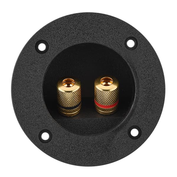 2 st 48 mm kopparbindningsstolpe högtalarterminalbox för HiFi Audio DIY