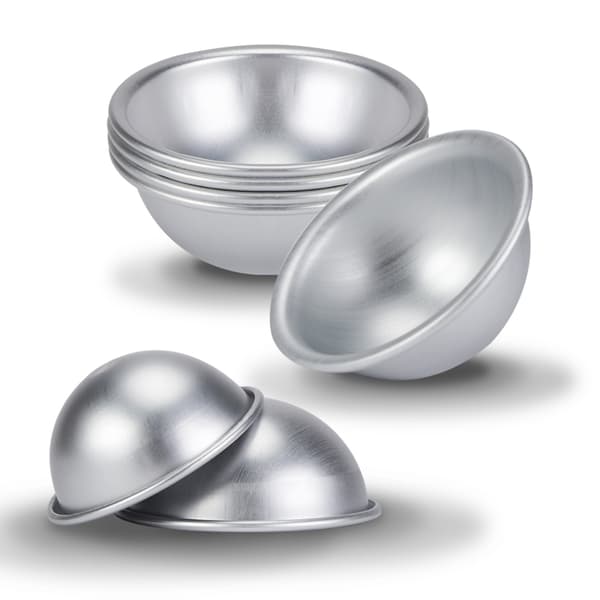 10 cm Halvcirkelformet Form Aluminium Halvkugle Chiffon Kageform Bikini Kage Dessert Budding Bageform