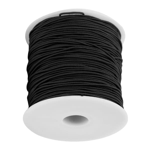 Sort elastisk tråd DIY perletråd perlesnor til armbånd smykkefremstilling håndværk