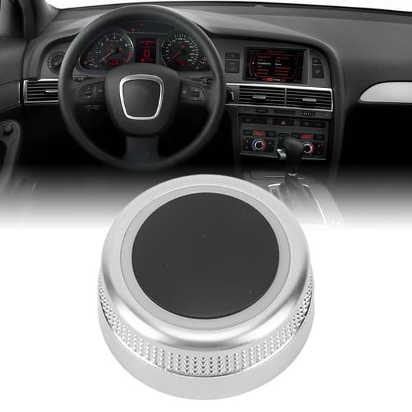 Multimedie Drejeknap Dæksel 4F0919069 MMI Navigation Switch Menuknap til Audi A6 A8 Q7 S6
