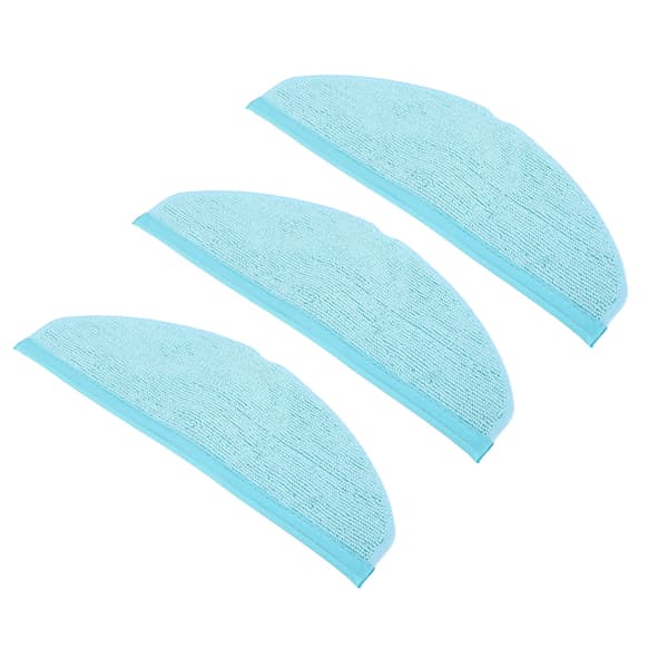3-pack moppdukar, reservdukar för Cecotec Conga 8090 9090 dammsugare