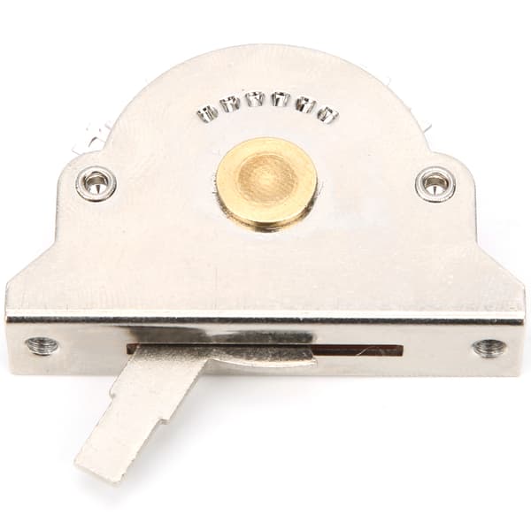 Elgitarr 5-vägs väljarkontroll för ST/SQ gitarr metall plast kit 1 switch 3 kapsyler 2 skruvar