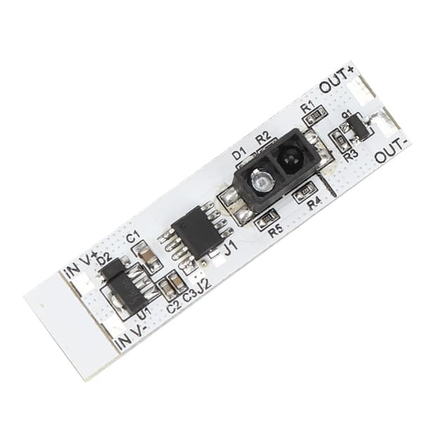 Infrarød refleksionssensorafbrydermodul med håndfejefunktion til LED-skabslampe DC5V-12V