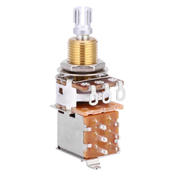 A500K elektrisk guitar lineær potentiometer tone trækknap switch pot pickup switch