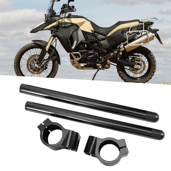 Universal CNC Motorcykelstyr, 38mm Sort, Motorcykel Separat Greb til Modifikation