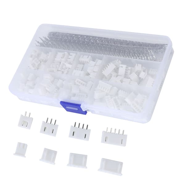 560 stk. Pin Header Terminaler Elektrisk Ledningskrympestik Huse Sortimentssæt 2,54 mm