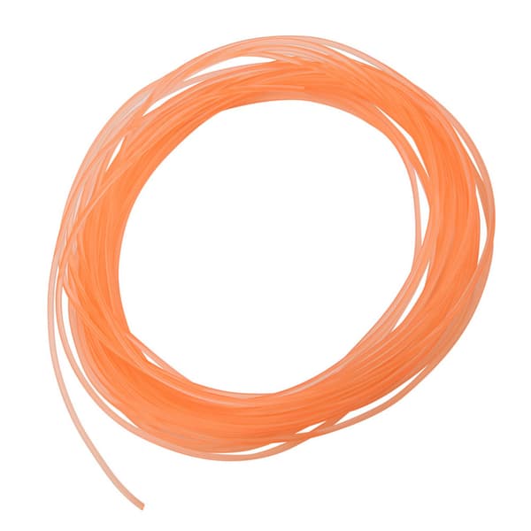 Orange glat overflade PU polyurethan rundrem til drivtransmission (2mm*10m)