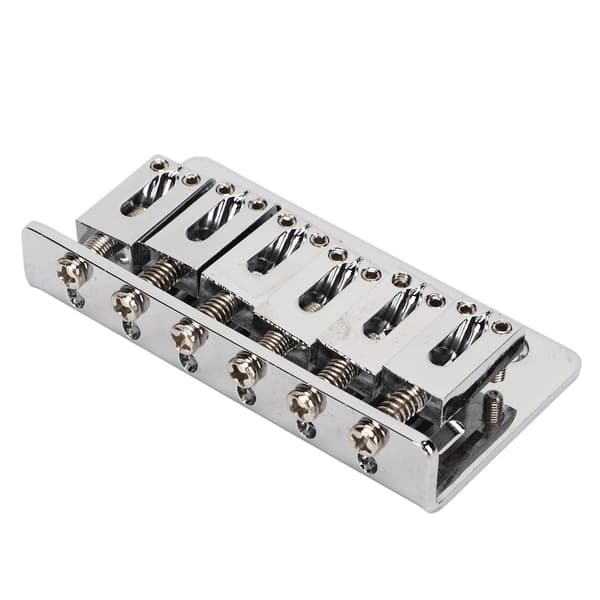 Elgitarrstall Metall Silver Fast Precision Pro Ersättning 1 Stall 1 Skiftnyckel 3 Skruvar