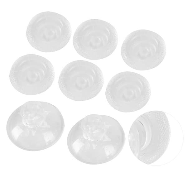 Xbox One Controller Analog Stick Caps, Halkfria Tumgrepp, Ergonomiskt Joystickskydd för Förbättrad Precision, Universell Passform, Vit
