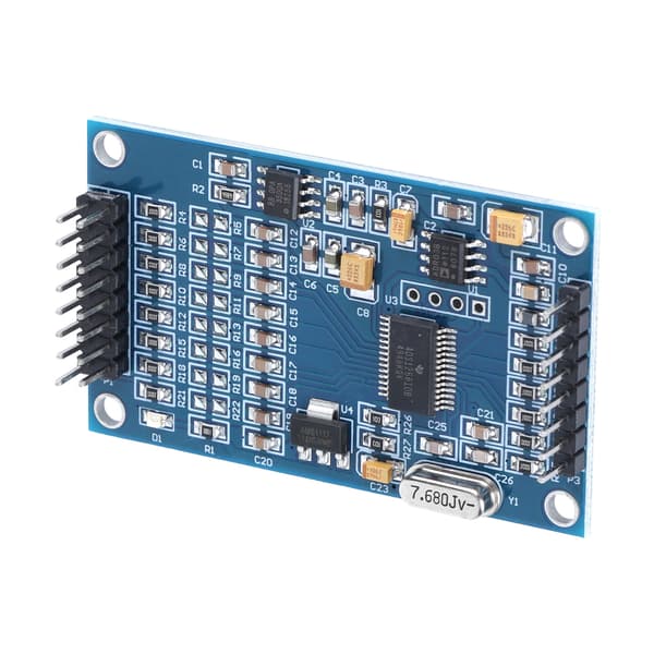 Datainsamlingsmodul ABS Högprecision ADC 8 kanaler 24 bitars elektronisk komponent ADS1256