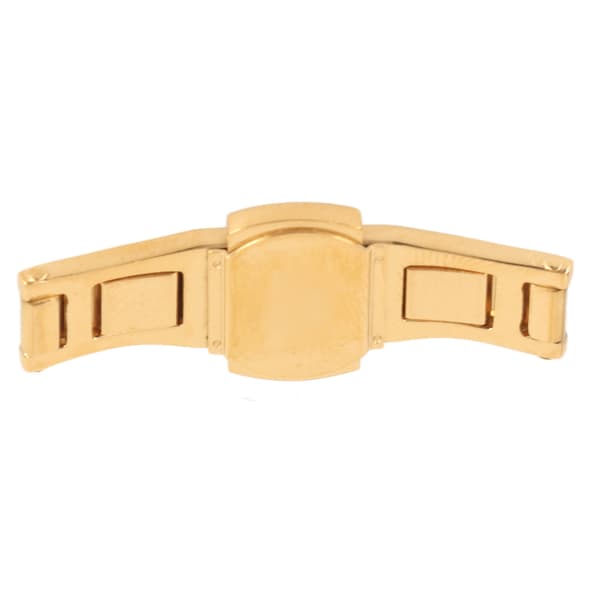 Fällbart spänne i legering och keramiskt volframstål med tryckknapp för klockarmband