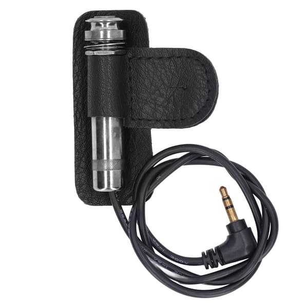 Silver Metall Akustisk Gitarr Pickup Transducer Reservtillbehör för Stränginstrument