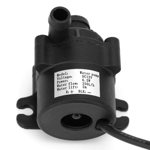 Plast Slitstark Mikrobärbar Vattenpump DC 12V