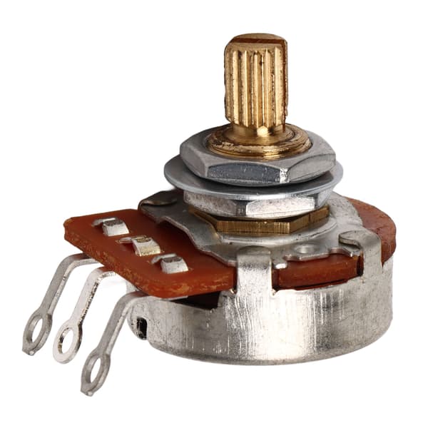 Gitar potentiometer kort axel B250K för elgitarr och bas 1 st