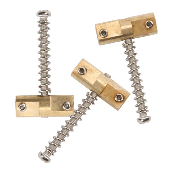 3 st gitarrstall sadlar mässing infälld strängstöd ersättning för stränginstrument 3 st/set