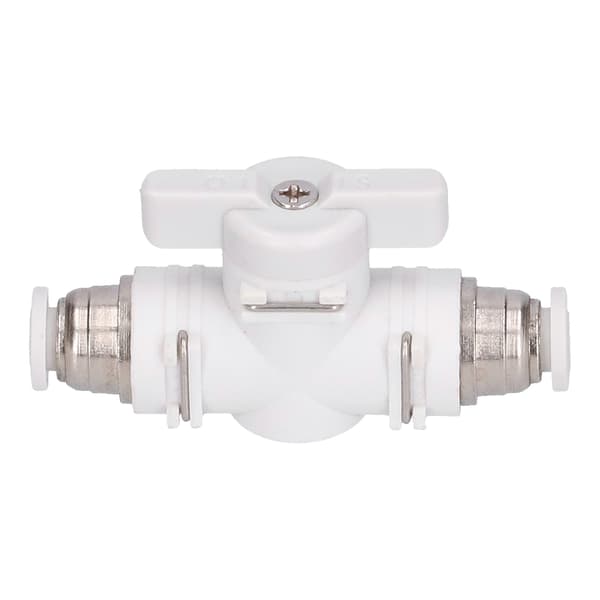 Flow Control Ventil Fitting Pneumatisk Konnektor Luftledning Plugin Hurtig Samling Union Adapter 6mm
