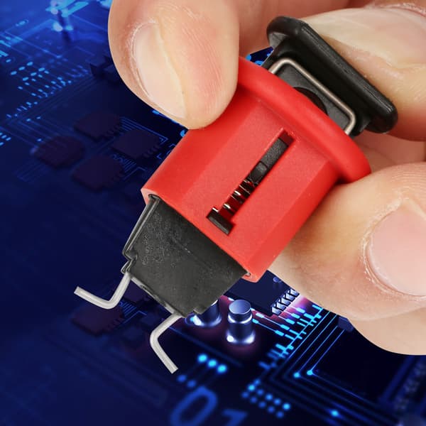 Miniature afbryderlås luftafbryder elektrisk sikkerhedslås til strømisolering