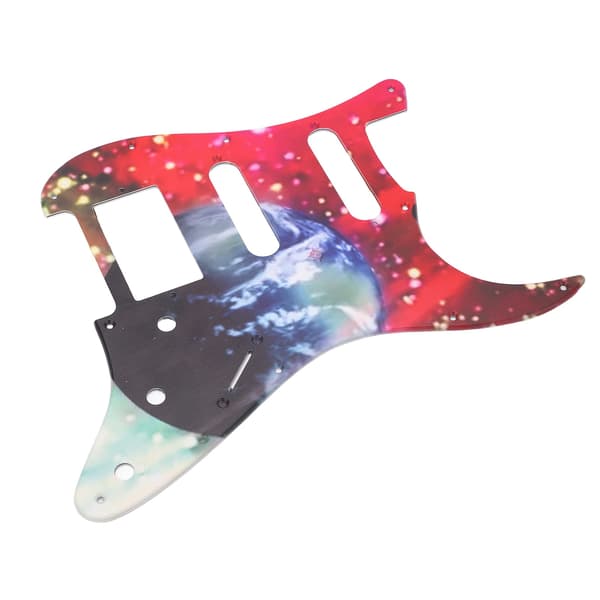 Elgitarr Plektrumskydd PVC Scratchplate Frontpanel Skydd Gitarrtillbehör