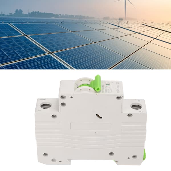 PV-afbryder 1P Mini Magnetisk System Hurtigudløsning DC-kredsløbsisolator til solsystem 250V 40A