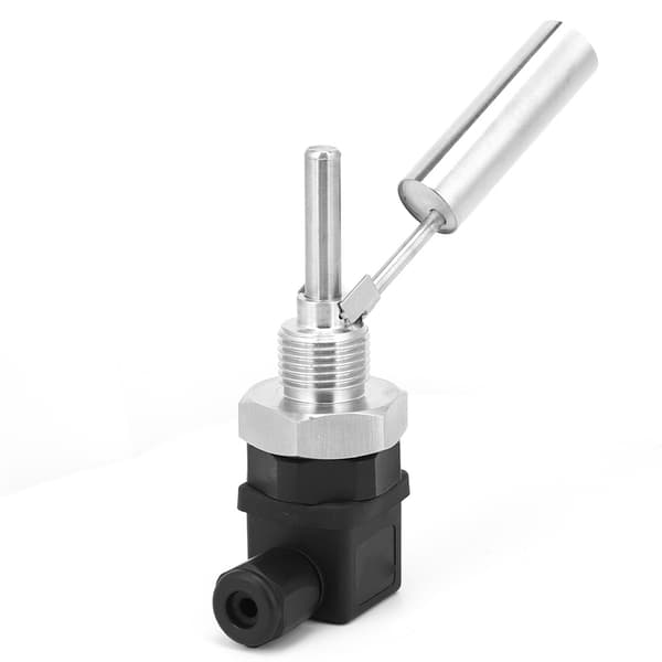 Andenæb flydekontakt 304 rustfrit stål vand væskeniveausensor controller G1/2\" DC0-220V