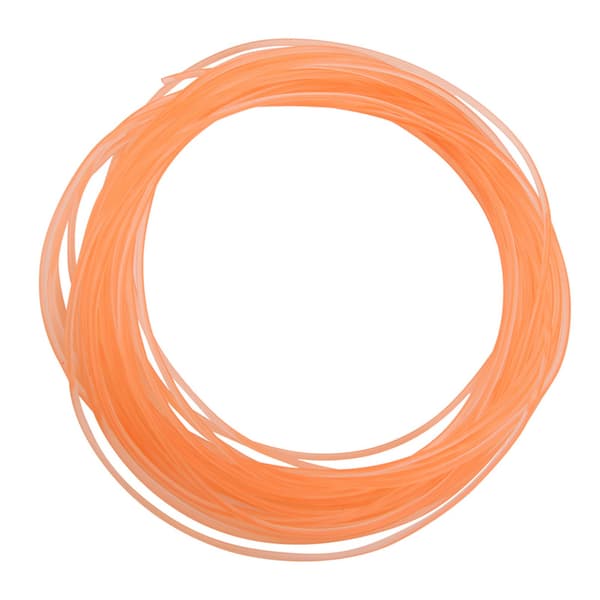 Orange glat overflade PU polyurethan rundrem til drivtransmission (2mm*10m)