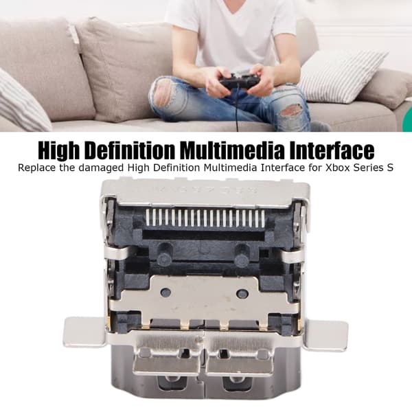 Xbox Series S HDMI-port udskiftningsstik, High Definition Interface Adapter