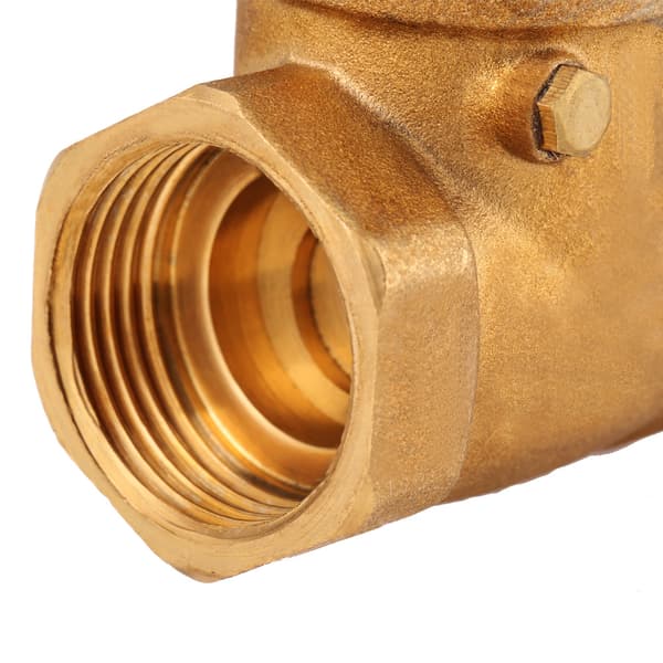1 st DN25 invändig gänga mässing backventil 232PSI förhindrar vattenåterflöde