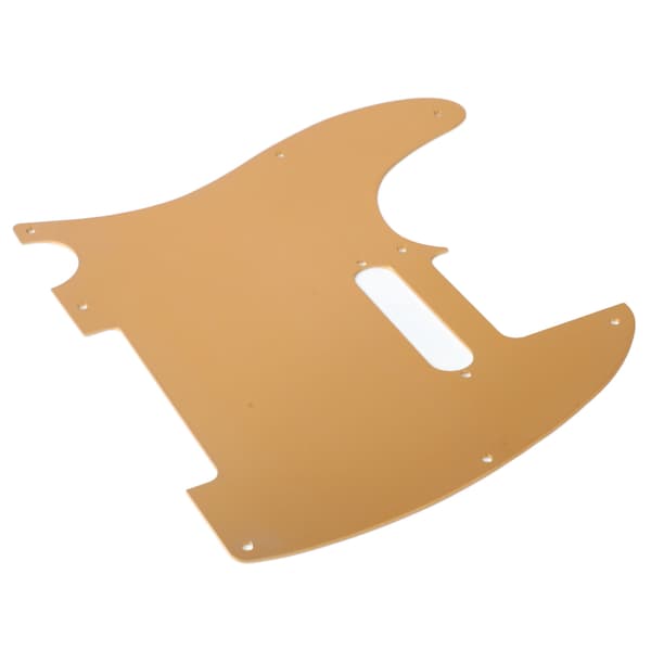 Premium Gold Aluminiumlegering Elgitarr Plektrumskydd, Robust Anti-Rep Frontplåtsskydd