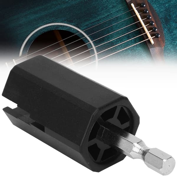 Gitarr Elektrisk Borrplugg Gitarrsträngsvindare Huvudverktyg Stiftavdragare Tillbehör