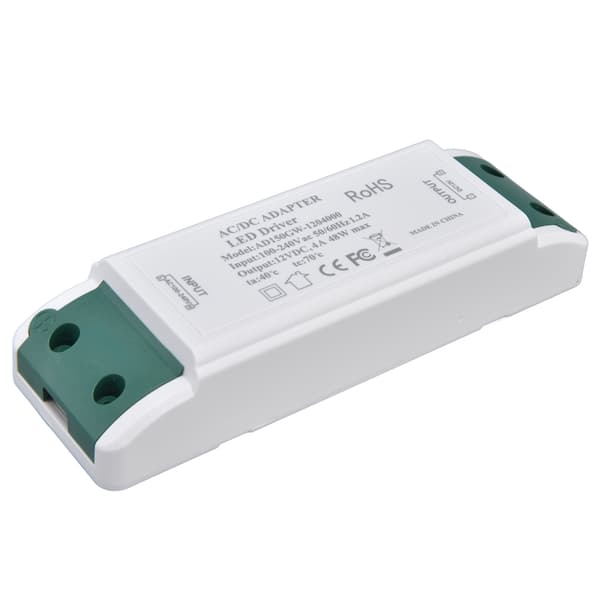 LED-strømdriver 12V DC 48W 4A Konstant Strømspændingsadapter 12V LED-strømtransformator AC100-240V