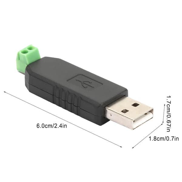 2 STK USB til RS485 Konverter Adapter Modul til Win8/Win7/Linux/XP/Vista