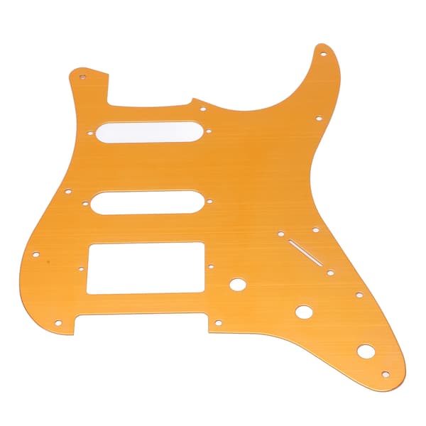 SSH elgitarrplektrumskydd aluminiumlegering orange repskydd för skydd